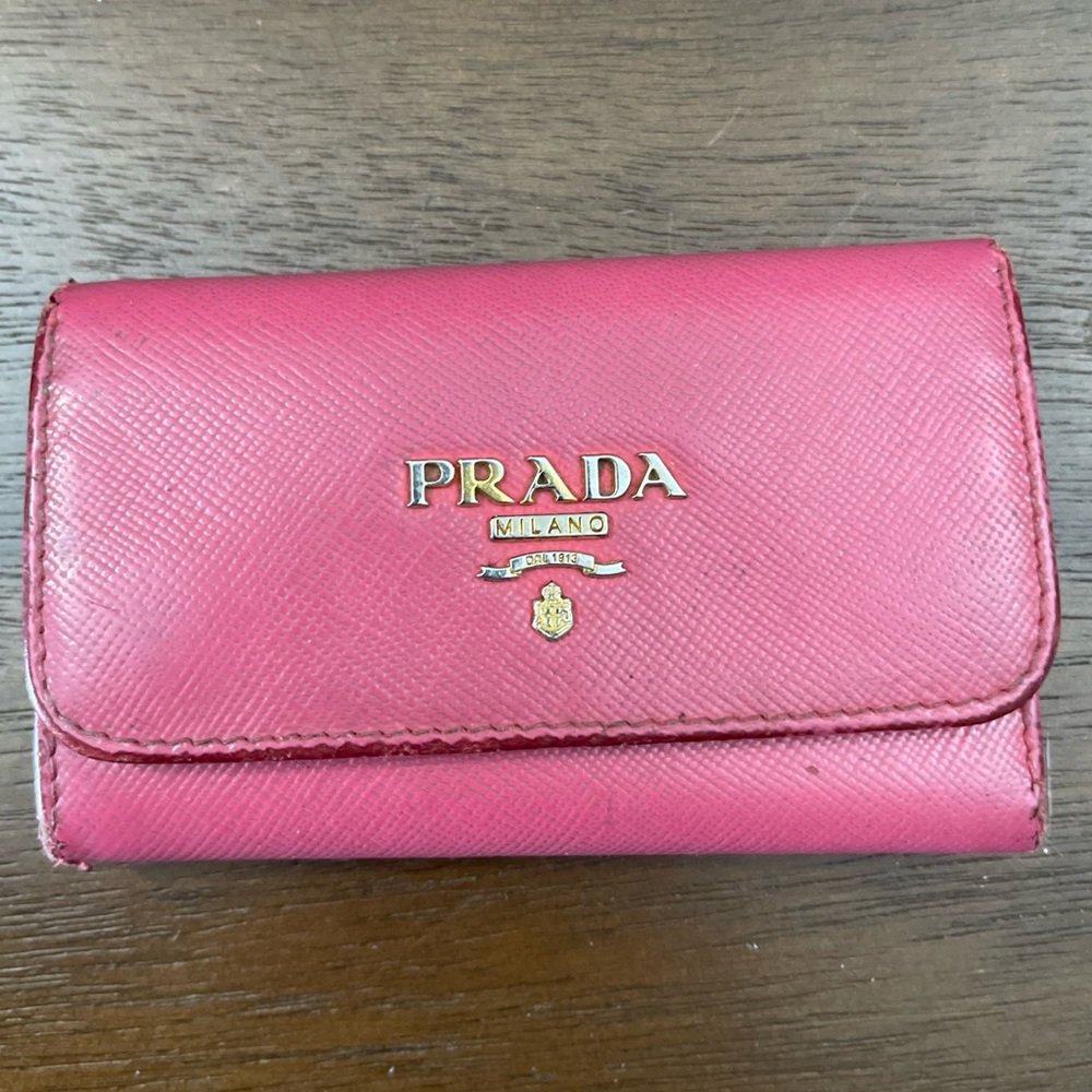 Authentic Preloved Prada Key Holder